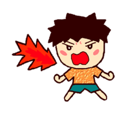 Cute brother Yo-yo & sister Ling-ling sticker #9630790