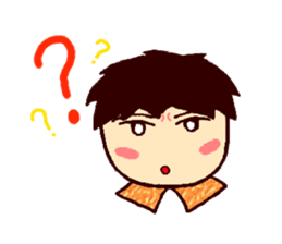 Cute brother Yo-yo & sister Ling-ling sticker #9630797