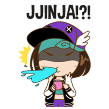 Chibi Korean Girl sticker #9630920