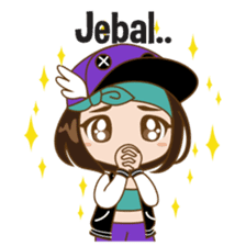 Chibi Korean Girl sticker #9630923