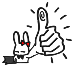 TATAKAE USAGIMAN sticker #9631654