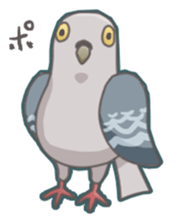 The surreal Pigeon sticker #9631728