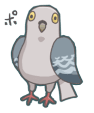 The surreal Pigeon sticker #9631728