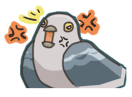 The surreal Pigeon sticker #9631747