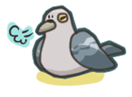 The surreal Pigeon sticker #9631751