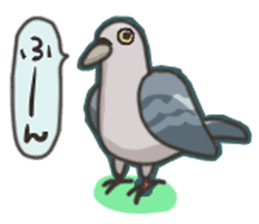 The surreal Pigeon sticker #9631752