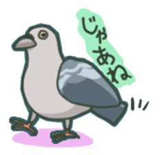 The surreal Pigeon sticker #9631757