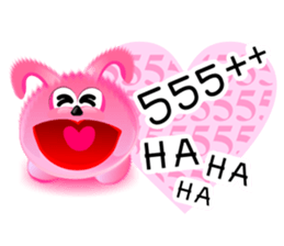 DIP PINK sticker #9631848