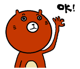 Mister Bear sticker #9632033