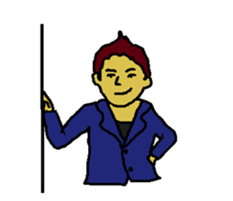 good dandy man sticker #9632112