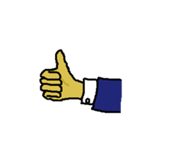 good dandy man sticker #9632117