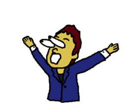 good dandy man sticker #9632118