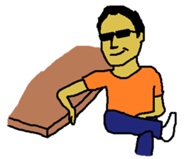 good dandy man sticker #9632125