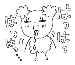 Poodle 1 sticker #9632419