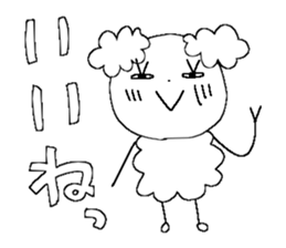 Poodle 1 sticker #9632420