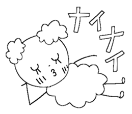 Poodle 1 sticker #9632427