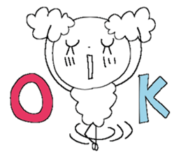 Poodle 1 sticker #9632432