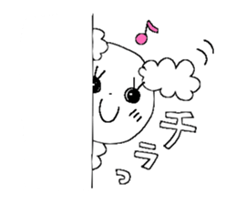 Poodle 1 sticker #9632439