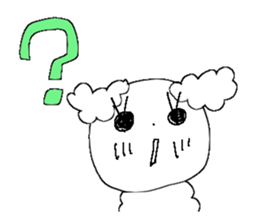 Poodle 1 sticker #9632441