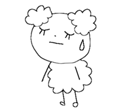 Poodle 1 sticker #9632446