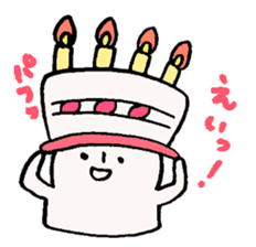 Happy Birthday!! 3 sticker #9632711