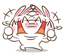 Molly the rabbit 2 by Trill sticker #9632897