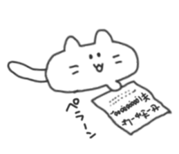 The cat is mochimochi sticker #9632996