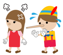 Cute doll (Japanese) sticker #9633158