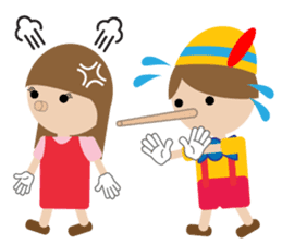 Cute doll (Japanese) sticker #9633158