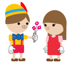 Cute doll (Japanese) sticker #9633159