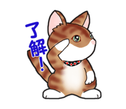 I want to have always with you Cat Ver. sticker #9633439