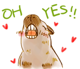 Capybara and Guinea pigs sticker #9633933