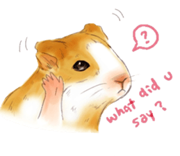 Capybara and Guinea pigs sticker #9633945