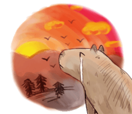 Capybara and Guinea pigs sticker #9633952