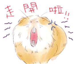 Capybara and Guinea pigs sticker #9633956