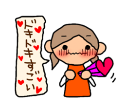 Orange chan.3 sticker #9634423