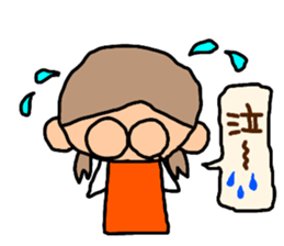 Orange chan.3 sticker #9634426