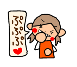 Orange chan.3 sticker #9634435