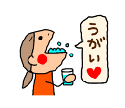 Orange chan.3 sticker #9634441