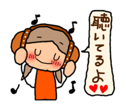 Orange chan.3 sticker #9634443