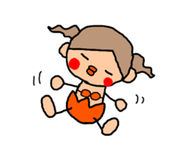 Orange chan.3 sticker #9634445