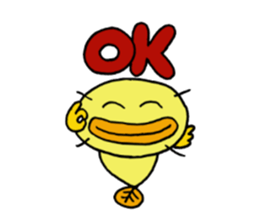 Mr.colorful catfish sticker #9634691