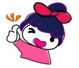 Naughty_little girl sticker #9634809