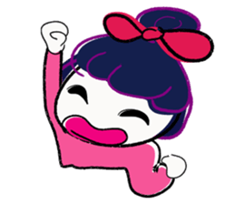 Naughty_little girl sticker #9634812