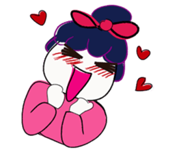 Naughty_little girl sticker #9634815