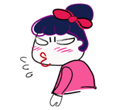 Naughty_little girl sticker #9634816