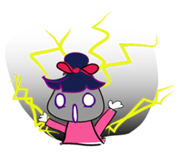 Naughty_little girl sticker #9634817