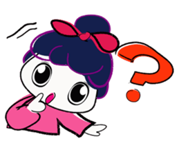 Naughty_little girl sticker #9634818