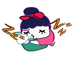 Naughty_little girl sticker #9634824