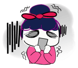 Naughty_little girl sticker #9634829